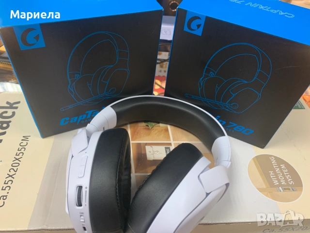 2.4GHz Безжични геймърски слушалки за PS5, PS4, PC, Switch - Bluetooth 5.3 , снимка 4 - Bluetooth слушалки - 54627132