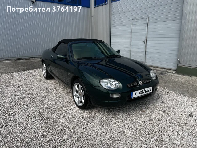 Mg Mgf 1.8VVC 142 кс, снимка 2 - Автомобили и джипове - 55346404