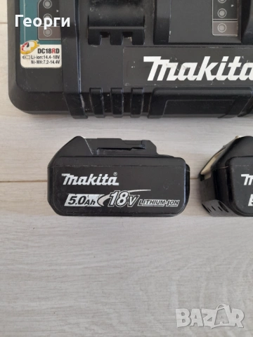 Makita батерии и зарядно, снимка 2 - Други инструменти - 54704211