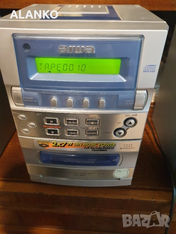 Мини Аудио система AIWA LCX-337, снимка 4 - Аудиосистеми - 54581986