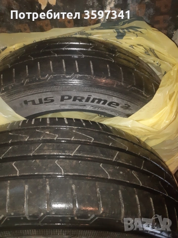 гуми Hankook 215/55/16 2 броя за 75 евро, снимка 3 - Гуми и джанти - 55276285