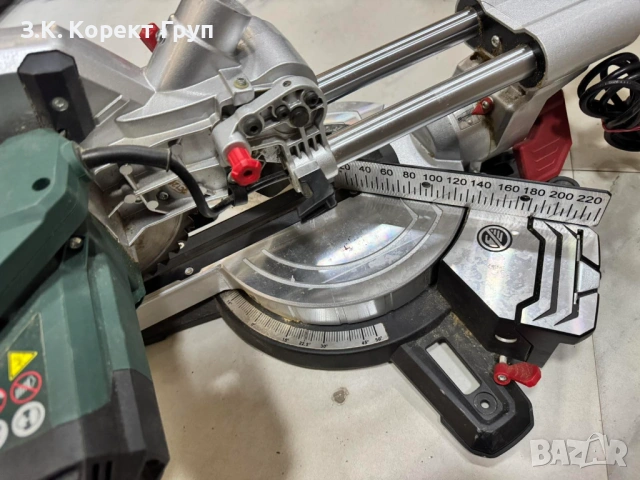 Потапящ герунг циркуляр Metabo KGS 216 M PCL 1500 W 216 мм, снимка 6 - Триони и циркуляри - 54599856