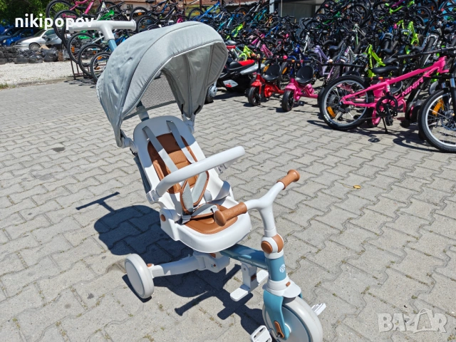 BYOX Детска триколка COMPACTO 4в1 син, снимка 4 - Други - 54645925