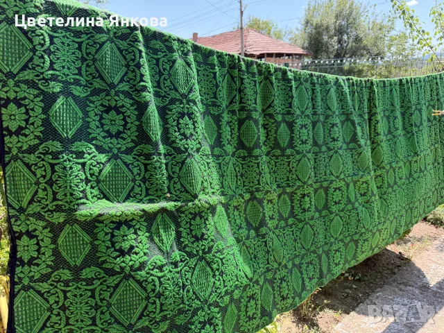 Вълнен килим тънък 200/370см.