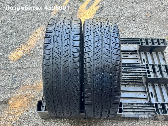 2бр.ЗИМНИ ГУМИ Continental 215/65/16C за бус Iveco,Ducato,Sprinter,Crafter,T5, снимка 2 - Гуми и джанти - 55667049