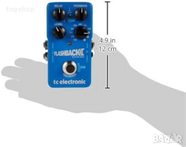 Чисто нов легендарен ефект за китара TC Electronic Flashback 2 Delay Pedal с MASH технология , снимка 8 - Други - 54949800