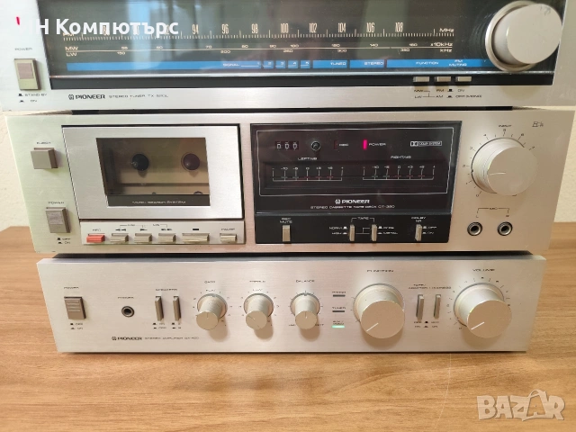 Продавам ретро сет Pioneer SA-420 CT-320 TX-520L, снимка 3 - Аудиосистеми - 54323722