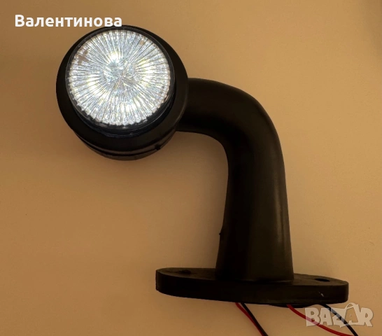 КОМПЛЕКТ LED габарит рогче 12-24V за камион, ремарке, бус, снимка 2 - Аксесоари и консумативи - 54366971