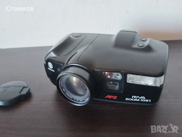Minolta Riva Zoom 105i Japan, снимка 5 - Фотоапарати - 54833838