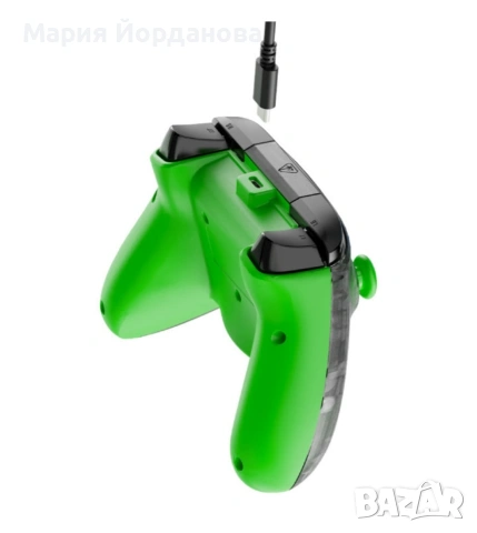 Контролер Turtle Beach, Core Ghost, Черно/зелено, за PC, Xbox One, Xbox Series X, снимка 4 - Аксесоари - 55247815