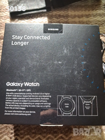 Часовник Samsung Galaxy Watch SM-R800 46mm, снимка 10 - Смарт часовници - 54680986