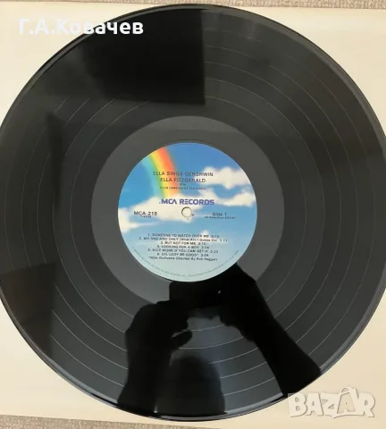 Грамофонна плоча Ella Fitzgerald - ELLA SINGS GERSHWIN MCA-215, снимка 4 - Грамофонни плочи - 55333423