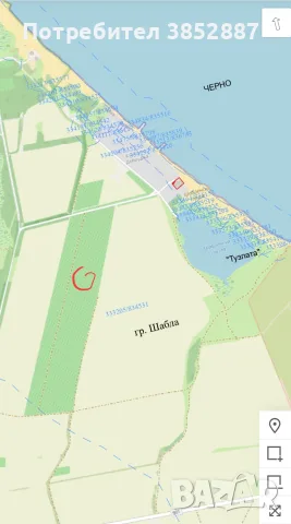 4 Парцела близо до Къмпинг Добруджа и Шабленска Тузла
