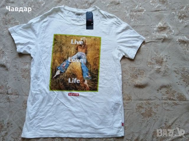 Тениски DIESEL, Levi's, CONVERSE - размер L/XL/XXL, снимка 5 - Тениски - 54929707