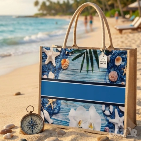 Лятна чанта за плаж и разходка.