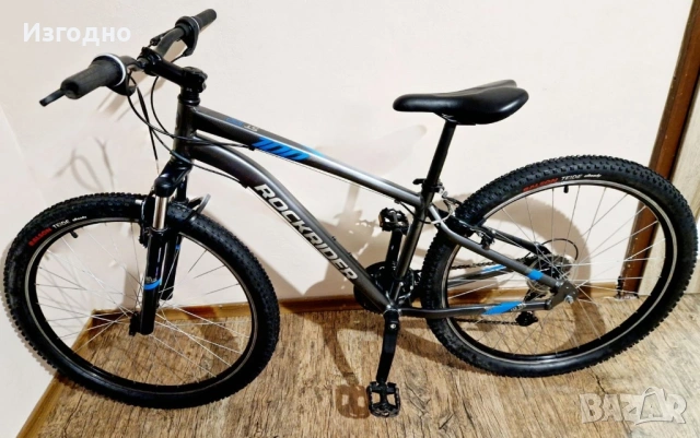 Планински велосипед MTB Rockrider ST 100 27,5”, снимка 9 - Велосипеди - 54716497