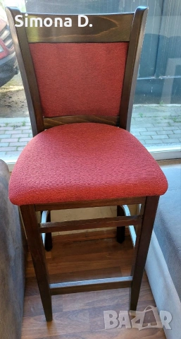 НОВИ Бар столове 55€ за брой,3-те броя общо149€, снимка 3 - Столове - 54836558