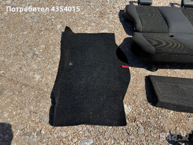 Задна седалка и кора ,стелка багажник за FIAT PANDA (169) Hatchback II (09.2003 - 02.2012, снимка 3 - Части - 54134070