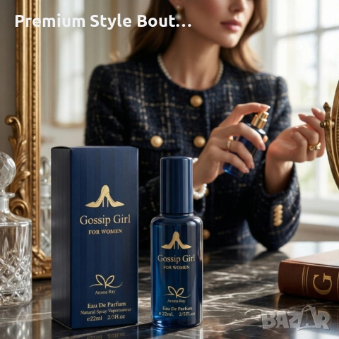 Gossip Girl Eau De Parfum 22 мл – Сладък и елегантен дамски аромат с цветни и ванилови нотки, снимка 2 - Мъжки парфюми - 54092102