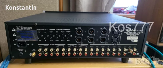 McIntosh C42 предусилвател, снимка 2 - Ресийвъри, усилватели, смесителни пултове - 55439228