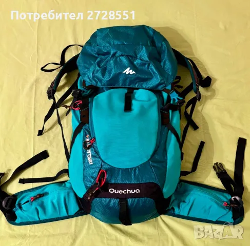 Туристическа раница Quechua 30 литра, туризъм, планина