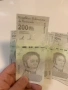 Лот от 10 броя нециркулирали UNC банкноти 200000 боливара Венецуела 2020 г, снимка 4