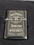 Колекционерски комплект Jack Daniel’s: 2 кожени манерки + запечатан комплект пепелник и запалка, снимка 3
