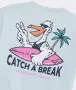 НОВА оригинална светло синя памучна тениска VINEYARD VINES размер L от САЩ, снимка 3