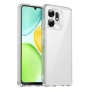 Прозрачен TPU+Акрил Калъф за Honor X6d 5G - Airbag, Антиотпечатък, 5 цвята, снимка 4