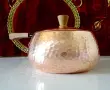 Медна тенджера,тиган,касерола,чиста червена мед. , снимка 6