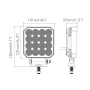 LED Халоген за задна светлина / Работна лампа 12-24V, снимка 3