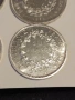 Франция 2x 10 франка 2x 50 франка, снимка 18