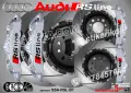 Audi RS Line надписи за капаци на спирачни апарати, снимка 3
