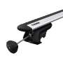 Напречни греди Thule Evo Raised Rail WingBar Evo багажник за автомобил, снимка 3