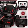 Детско електрическо бъги 4×4 с дистанционно, LED, USB и MP3 – 4 мотора, снимка 8