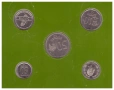СЕТ ПЕТ МОНЕТИ ОТ ЕКВАДОР⭐THE FRANKLIN MINT⭐, снимка 3