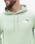 PUMA Essentials+ 2 Color Logo Hoodie мъжки суитчър зелен качулка, снимка 3