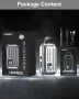 Uranus изпарител за сухи билки, батерия 2200mah с изолиран въздушен път, OLED дисплей, 3D форма, снимка 7