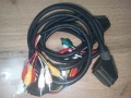 SCART към RCA кабел, снимка 1