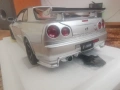 Autoart 1:18 Nissan skyline R34 GTR, снимка 5