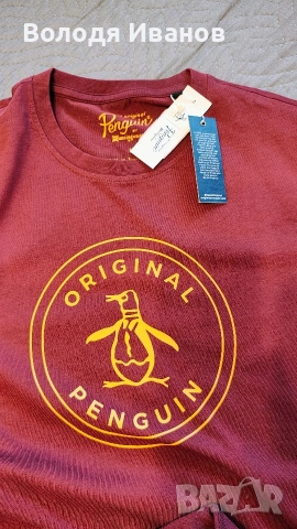 Тениска Original Penguin, нова. , снимка 2 - Тениски - 54755670