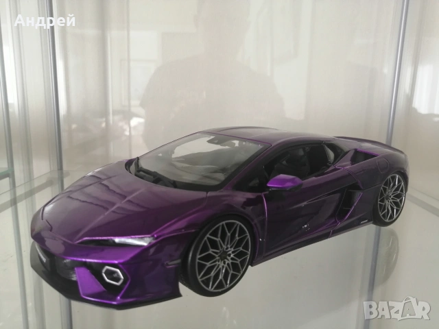 Lamborgini Temerario, Burago 1:18, снимка 2 - Колекции - 55206709