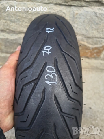 130 70 12 michelin city grip гуми скутер гума задна, снимка 4 - Гуми и джанти - 55123959