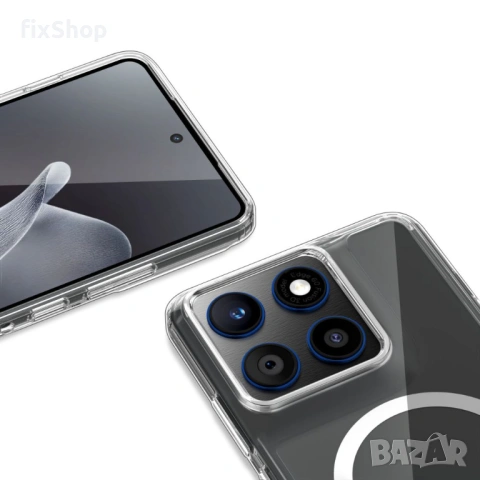 TECH-PROTECT FLEXAIR HYBRID MAGSAFE MOTOROLA EDGE 70 5G CLEAR, снимка 6 - Калъфи, кейсове - 54887391