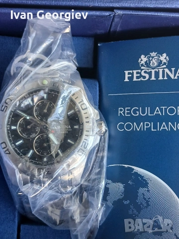 Нов часовник Festina , снимка 6 - Мъжки - 55081539