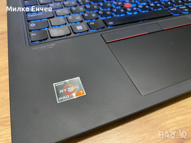 Lenovo ThinkPad X13 Ryzen 7 Pro / 16GB / 256 GB като нов, снимка 13 - Лаптопи за работа - 55038843
