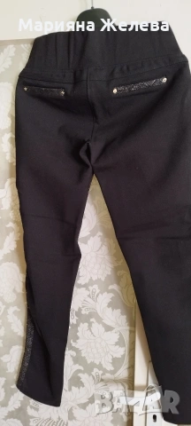 Дамски панталон с принт, снимка 7 - Панталони - 54306152