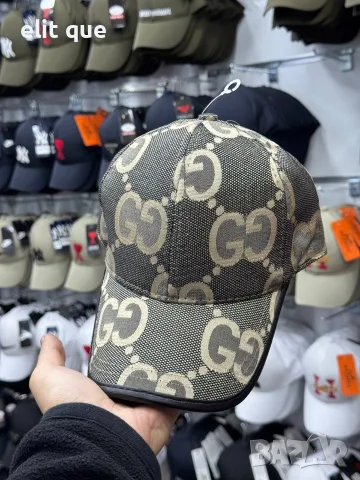 шапка с козирка Hermes polo Hugo boss Gucci , снимка 12 - Шапки - 55415141