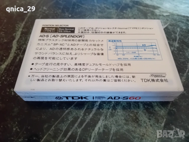 TDK AD-S 60, снимка 4 - Декове - 54798484