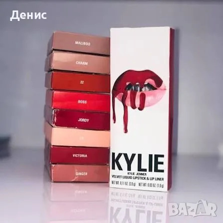 Комплект червило с молив за устни Kylie Jenner Lip Kit - различни цветове, снимка 3 - Други - 55417377